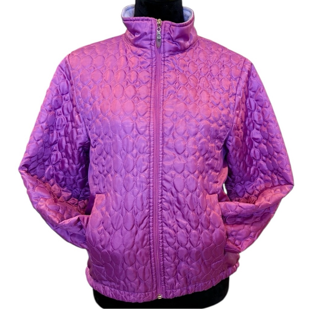 Spring Jacket 10,000 Feet Above Sea Level Coat Berry Pink Y2K Women's Medium